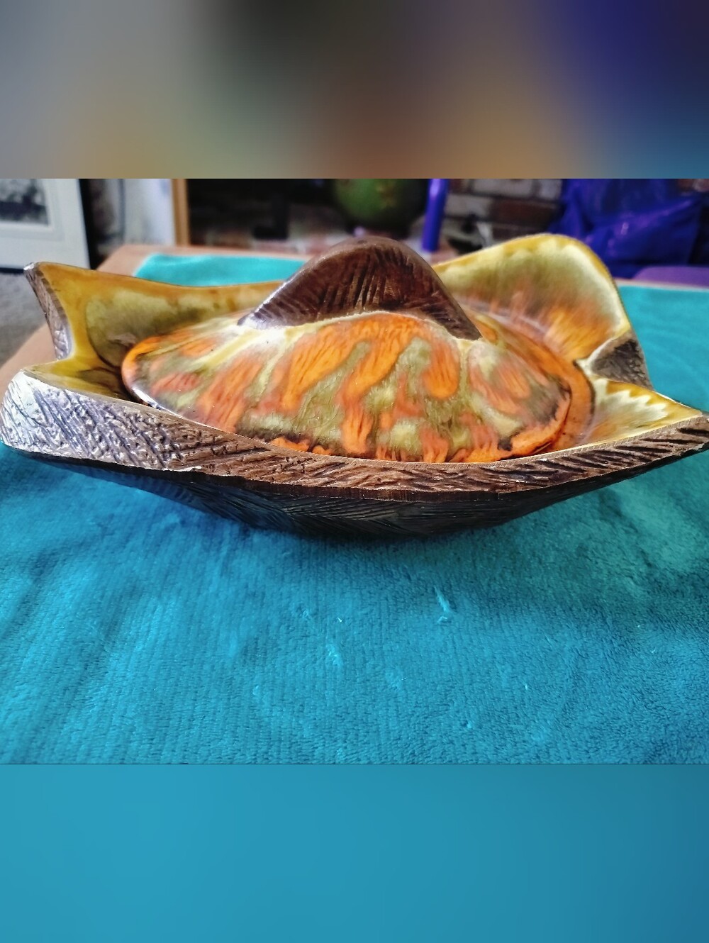 Vintage Mid-Century Modern California Originals Lidded Dish (S14 USA)